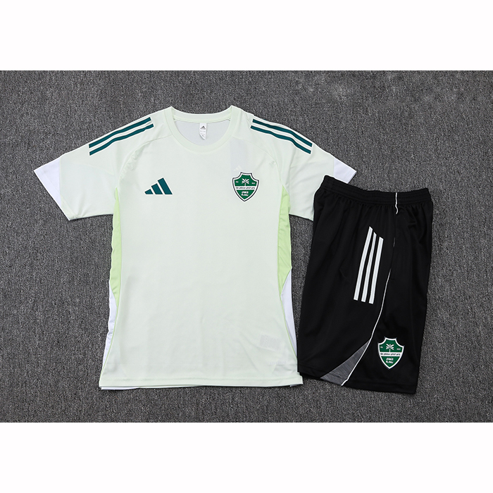 Chandal del Al-Ahli Saudi Manga Corta 25-26 Blanco - Pantalon Corto